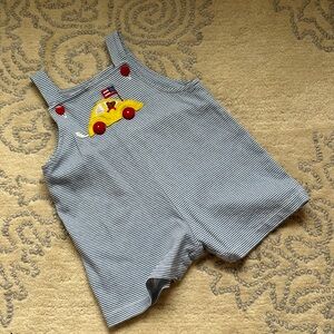 Rebecca Rags Original Overalls with Car Design